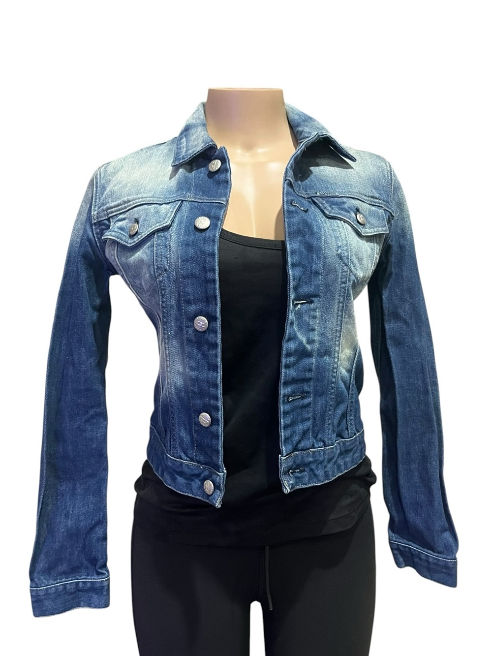 Diesel Light Blue Washed Denim Jacket